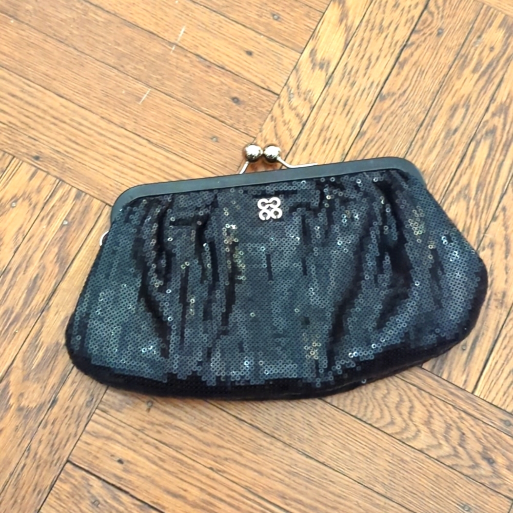 Coach sequin purse/clutch/evening bag
